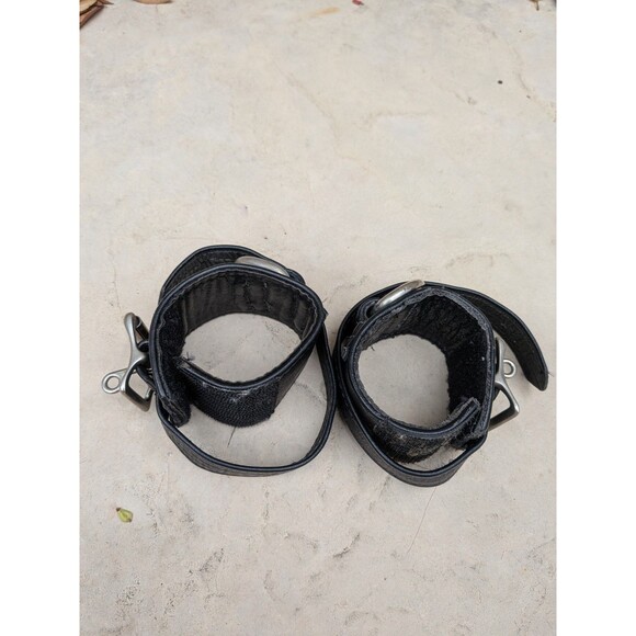 Vintage Leather Bondage Cuffs Mr S Leather 1990s 90s Black BDSM Gay main image 4